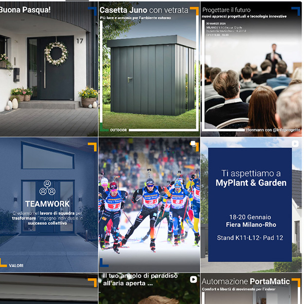 Un'identità visiva coerente e unica. Come i tuoi valori.